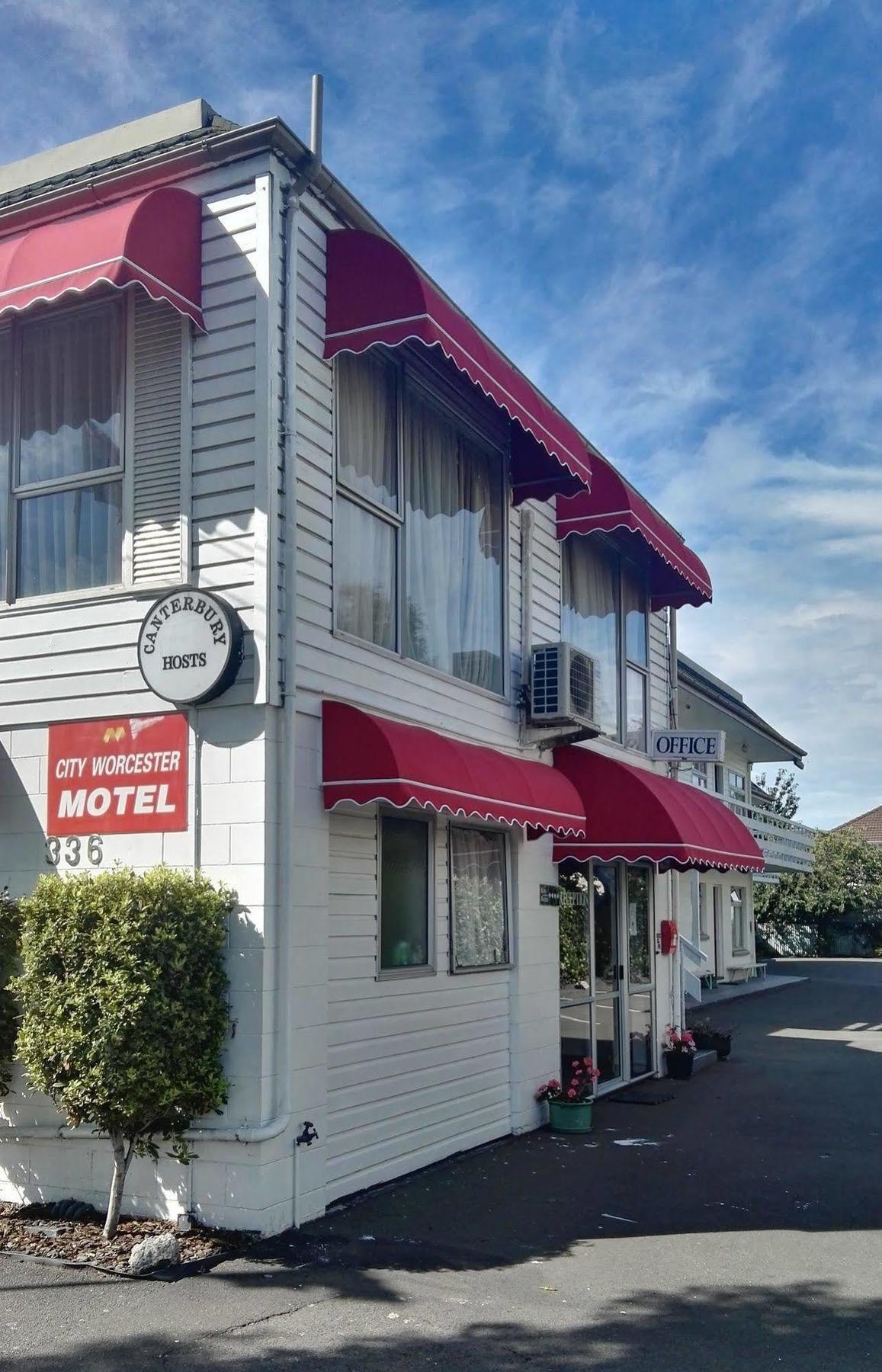 City Worcester Motel Christchurch Exterior foto